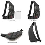 NICGID Sling Bag for Men and Women
