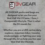 3VGEAR Posse EDC Sling Bag - 7L Tactical Design