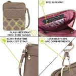 Travelon Anti-Theft Quilted Slim Travel Pouch