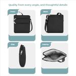 Travelon Anti-Theft Slim Double Zip Crossbody Bag