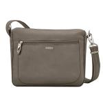 Travelon Anti-Theft Classic Crossbody Bag, Nutmeg