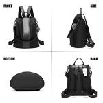 Waterproof Anti-Theft Nylon Backpack Purse for Women