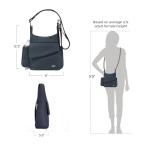 Travelon Anti-Theft Classic Messenger Bag, Midnight