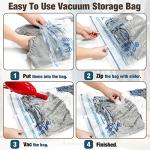 HIBAG 10 Jumbo Vacuum Storage Seal Bags