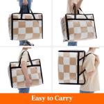 Lifewit 4 Pack Clear Storage Bags for Clothes