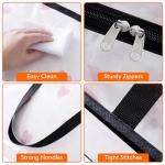 Lifewit 4 Pack Clear Storage Bags for Clothes