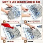Space-Saving Vacuum Storage Bags Set of 10