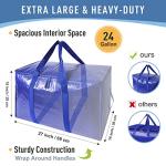 Extra Large Heavy Duty Storage Tote Bags