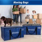 Heavy Duty Moving Bags with Straps and Zippers