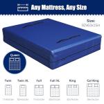 Extra-Thick Blue Mattress Bag for Family Moving