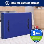 Extra-Thick Blue Mattress Bag for Family Moving