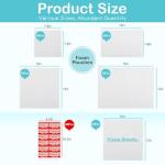 320-Piece Packing Supplies with Cushion Foam and Stickers