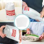 320-Piece Packing Supplies with Cushion Foam and Stickers