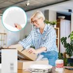 320-Piece Packing Supplies with Cushion Foam and Stickers