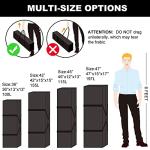 Extra Large Sports Duffle Bag, Water Resistant Black