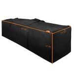 Extra Large Sports Duffle Bag, Water Resistant Black