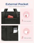 BAGSMART Large Tote Bag with Yoga Mat Holder