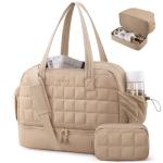 LOVEVOOK Large Travel Duffle Bag with Shoe Compartment