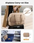 LOVEVOOK Large Travel Duffle Bag with Shoe Compartment