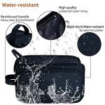 Buruis Extra Large Water-resistant Toiletry Bag for Men