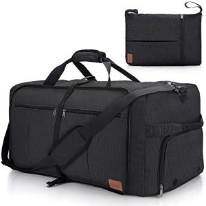 80L Extra Large Waterproof Duffle Bag with Shoe Compartment