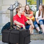 80L Extra Large Waterproof Duffle Bag with Shoe Compartment