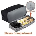 Women’s Oversized Travel Weekender Bag with Shoe Compartment