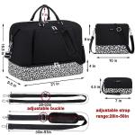 Women’s Oversized Travel Weekender Bag with Shoe Compartment