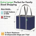 Heavy Duty Reusable Grocery Bags – 3 Pack