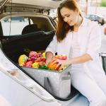 WISELIFE Large Reusable Grocery Bags - 3 Pack