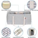 Extra Large Utility Tote Bag with Handle