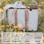 CleverMade Collapsible LUXE 30L Tote Bag