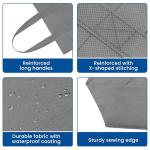 WISELIFE 10-Pack Large Foldable Grocery Bags