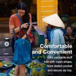 Osprey Ultralight Black Collapsible Stuff Tote