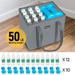 BALEINE 3-Pack Foldable Grocery Bags - Blossom