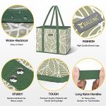 BALEINE 3-Pack Foldable Grocery Bags - Antique Foliage