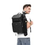 MOSISO Waterproof Camera Backpack with Laptop Compartment