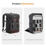 K&F Concept Waterproof Camera Backpack for Travelers
