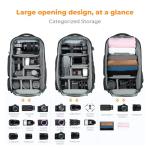 K&F Concept Large Camera Backpack with Rain Cover