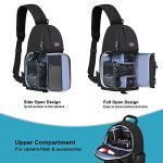 MOSISO Shockproof Camera Sling Bag for DSLRs