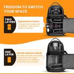 TARION Waterproof DSLR Camera Sling Backpack