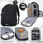 Waterproof Camera Bag Backpack with Rain Cover