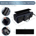 YOREPEK Large Tripod Carrying Case with Padding