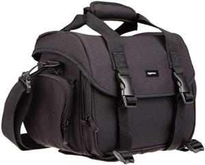 Amazon Basics Large DSLR Camera Bag, Black