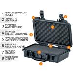 MEIJIA Waterproof Hard Case for Small Cameras