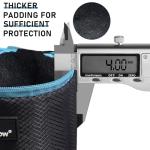 Lightdow 4-Pack Soft Neoprene Lens Pouches