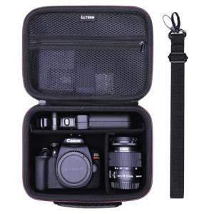 Canon Camera Case with Dividers and Shoulder Strap