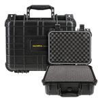 Olympia Waterproof Hard Case Black 10.47" Travel