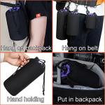 Camera Lens Pouch Set for DSLR - 4 Pack