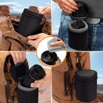 Water Resistant Camera Lens Case Set, 4 Sizes
